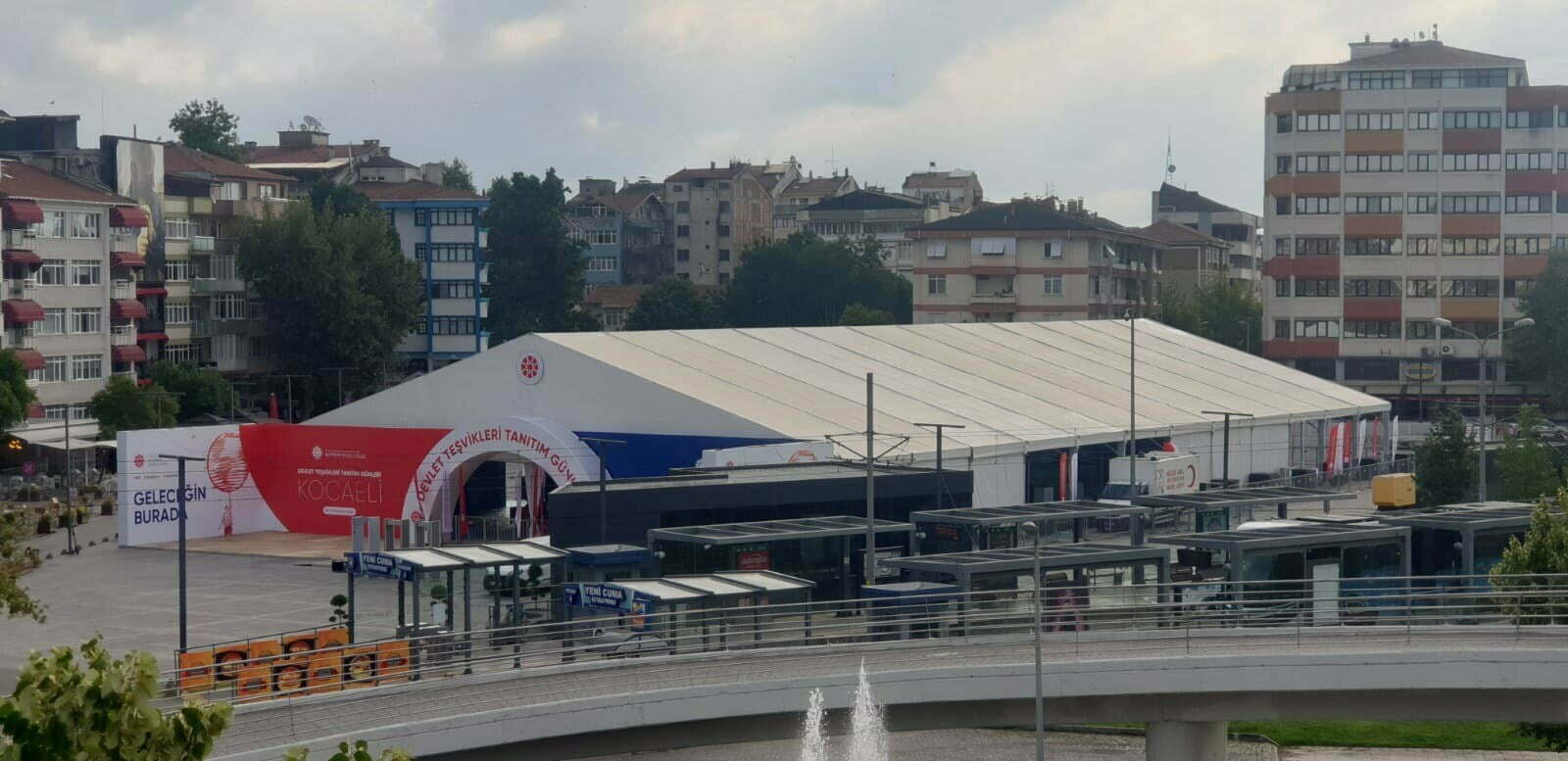 CHP Kocaeli İl Başkan Yardımcısı Mehmet Nazım Gençtürk, izmit'e kurulan çadır için açıklama yaptı