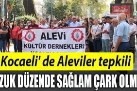 Aleviler tepkili