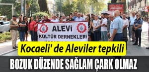 Aleviler tepkili