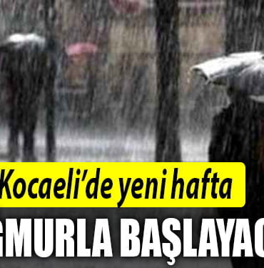 KOCAELİ-YAĞMUR