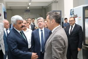 İmes' in programına Kocaeli Üniversitesi Rektörü Sadettin Hülagü' de katıldı