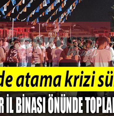 AKP ATAMA KRIZI