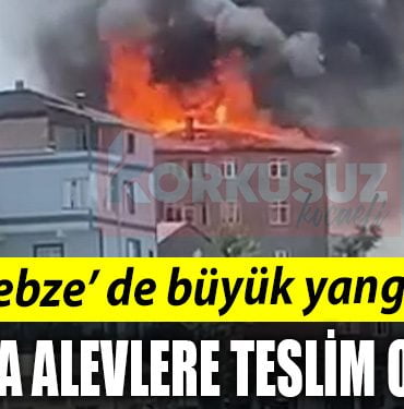 GEBZE YANGIN