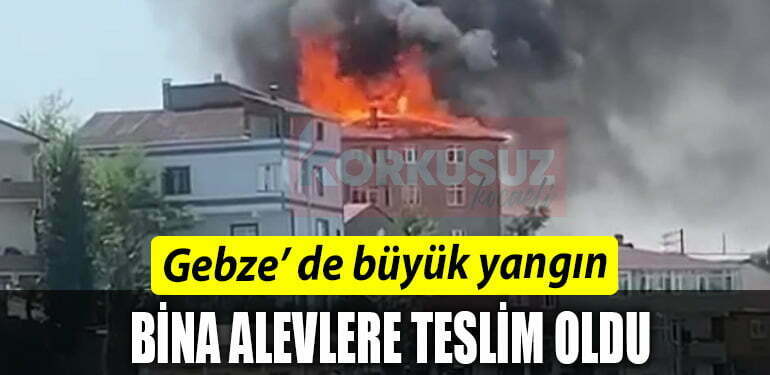 GEBZE YANGIN