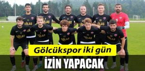 GOLCUKSPOR IKI GUN IZIN