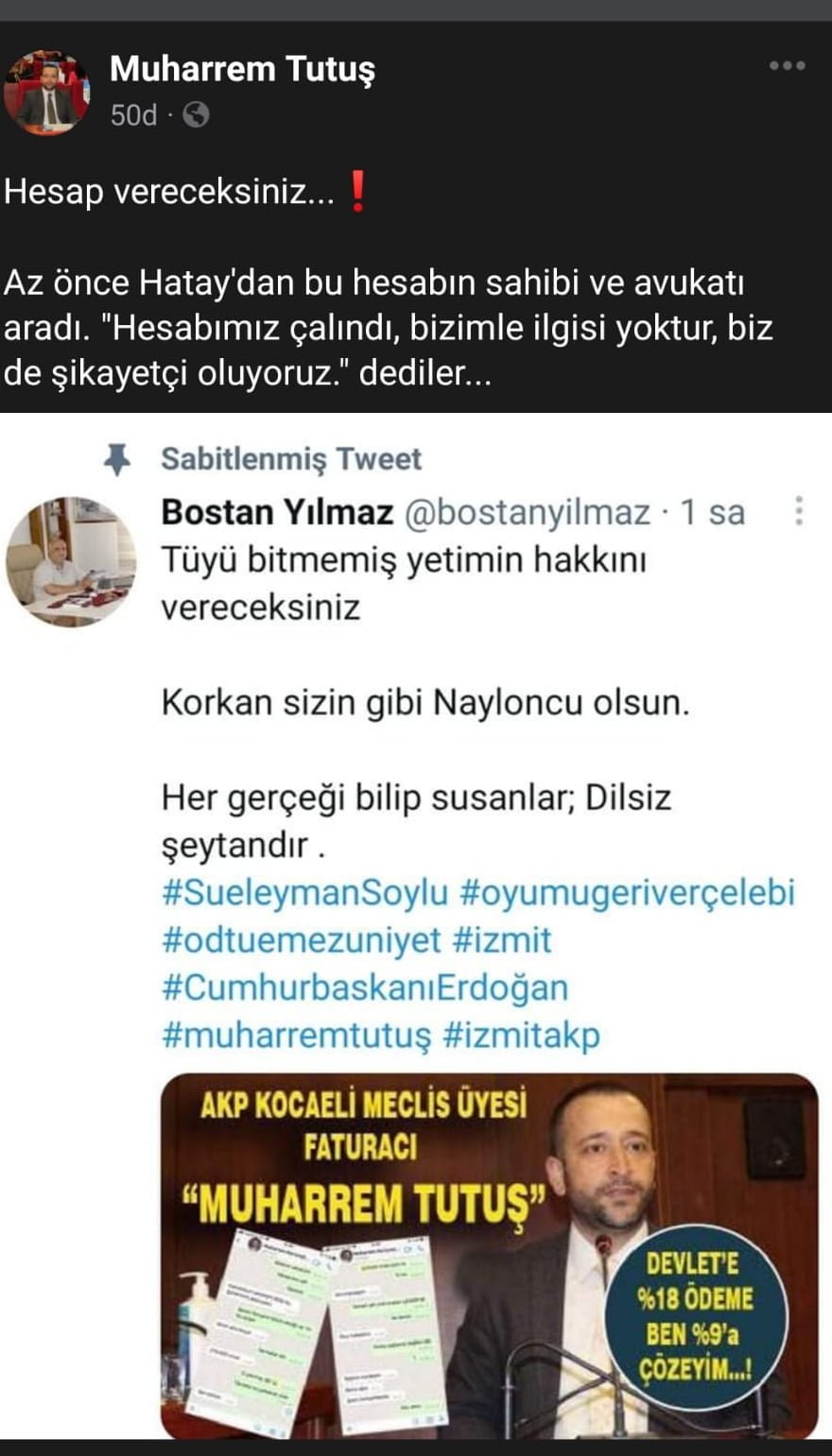 AKP İzmit Muharrem Tutuş