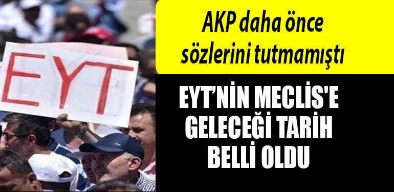 eyt ne zaman cikacak 2