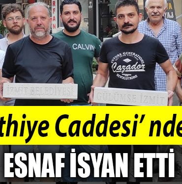 fethiye caddesi esnaf isyan etti