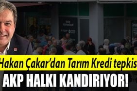 hakan cakar tarim kredi
