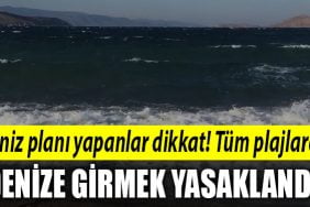 kandira denize girmek yasak 1