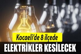 kocaeli 14 agustos elektrik kesintisi