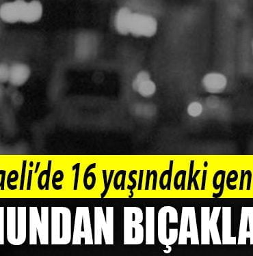 kocaeli bıçaklama