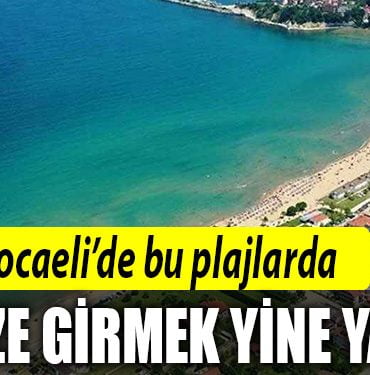 kocaeli denize girme yasagi