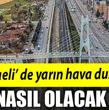 kocaeli hava durumu