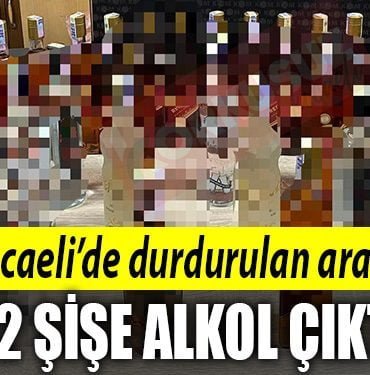 kocaeli kacak alkol