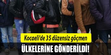 kocaeli kacak göçmen