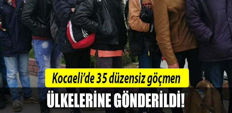 kocaeli kacak göçmen