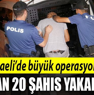 kocaeli operasyon