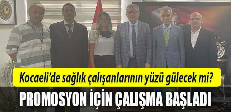 kocaeli saglik calisani promosyon