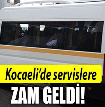 kocaeli servis zam