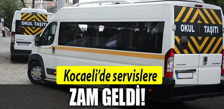 kocaeli servis zam