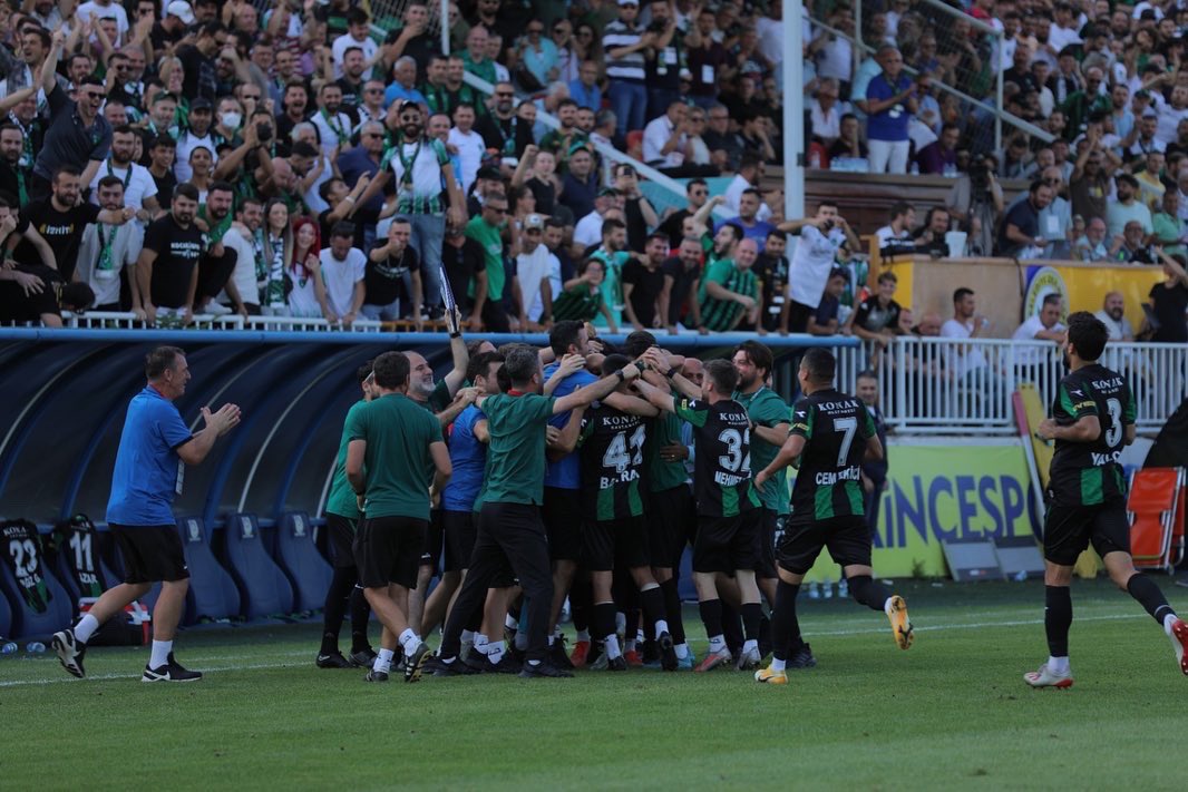 kocaelispor gol sevinci