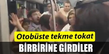 otobus kavga