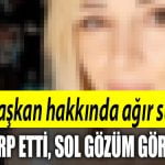 sol gozum gormuyor