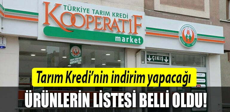 tarim kredi indirim