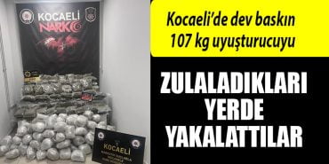 uyusturucu baskini kocaeli
