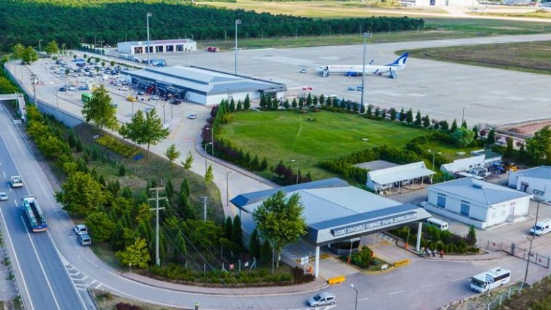 Kocaeli Cengiz Topel Havalimanı'na son dönemde hiç bir iç hat yolcusu gelmedi