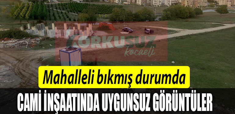 CAMI INSAATINDA ALKOL ALIYORLAR