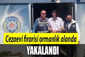 CEZAEVI FIRARISI ORMANLIK ALANDA