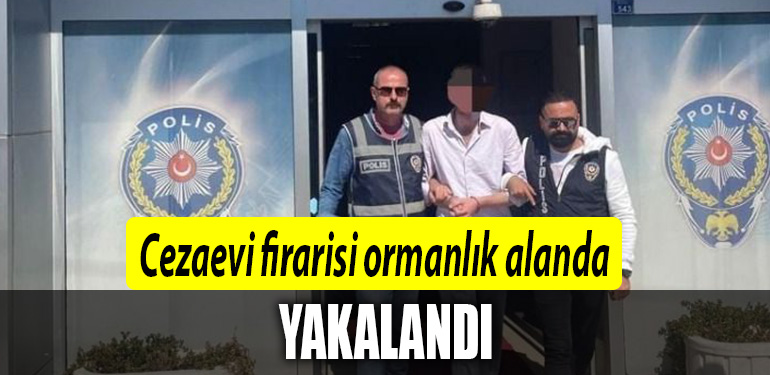 CEZAEVI FIRARISI ORMANLIK ALANDA