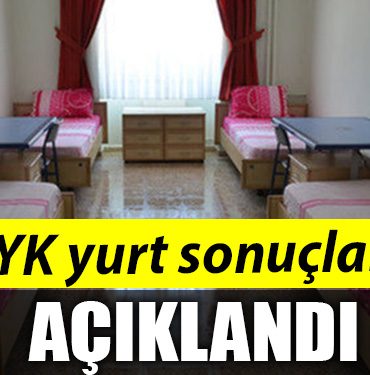 KYK yurt sonuclari