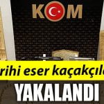Tarihi eser kacakcilari yakalandi