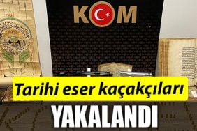 Tarihi eser kacakcilari yakalandi