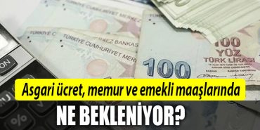 asgari ucret memur emekli maasi