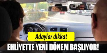 ehliyet yeni donem