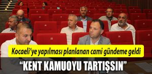 kocaeli cami tartisma