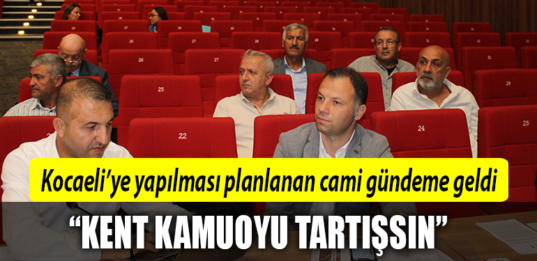 kocaeli cami tartisma