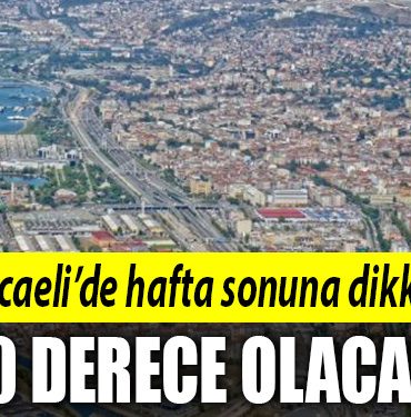 kocaeli hava durumu 4