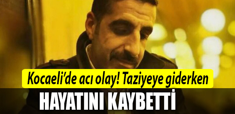 kocaeli kaza