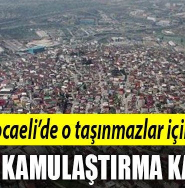 kocaeli tasinmaz