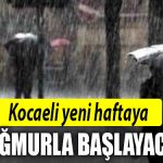 kocaeli yagmur