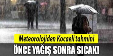 kocaeli yagmur sicak