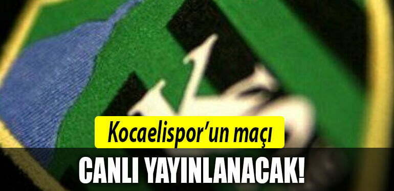 kocaelispor canli yayin