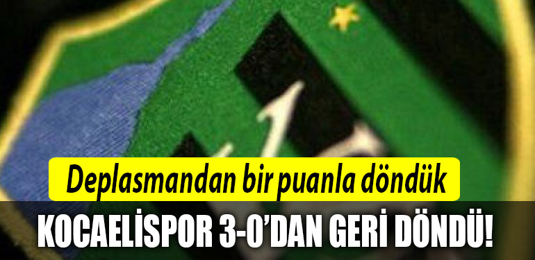 kocaelispor deplasman