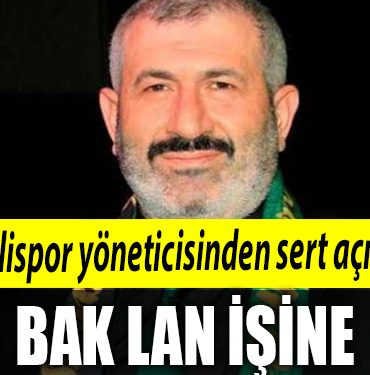kocaelispor yoneticisi bak lan isine
