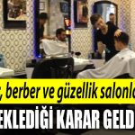 kuafor berber guzellik salonu